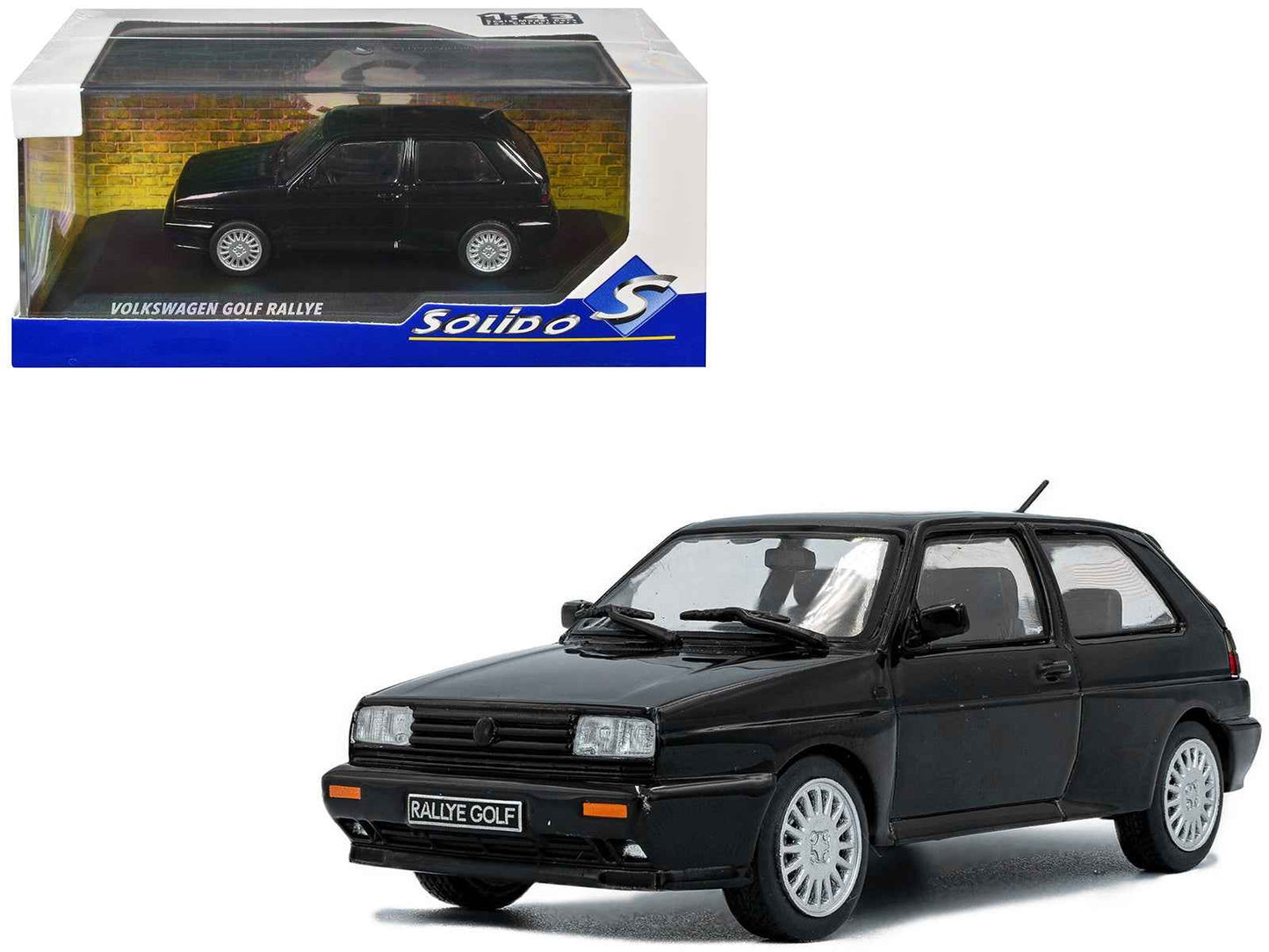 Solido VW Golf Rallye G60 1/43 Diecast — Black