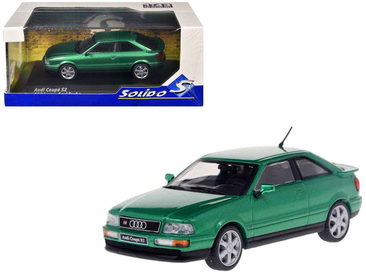 Solido Audi Coupe S2 1/43 Diecast — Cricket Green