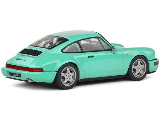 Solido Porsche 964 RS Clubsport 1/43 Diecast — Mint Green