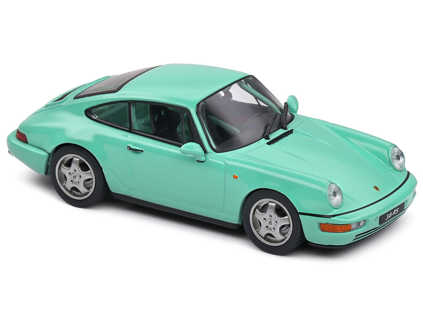 Solido Porsche 964 RS Clubsport 1/43 Diecast — Mint Green