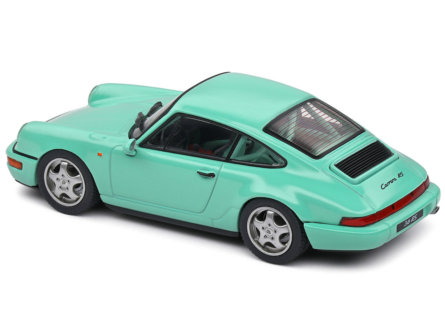 Solido Porsche 964 RS Clubsport 1/43 Diecast — Mint Green