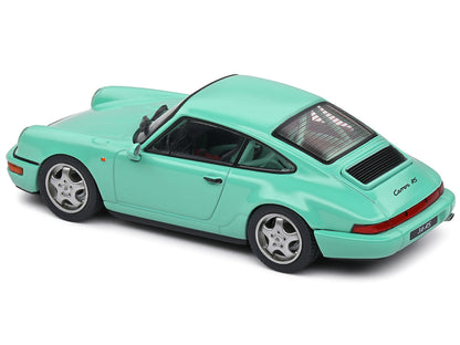 Solido Porsche 964 RS Clubsport 1/43 Diecast — Mint Green