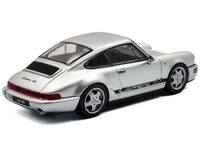 Solido Porsche 964 RS 1/43 Diecast — Silver Metallic