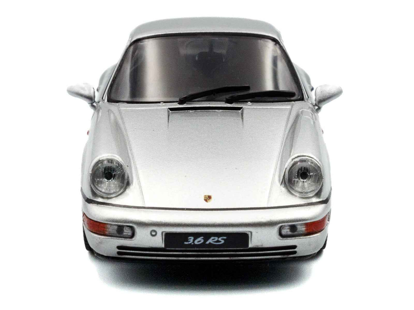 Solido Porsche 964 RS 1/43 Diecast — Silver Metallic