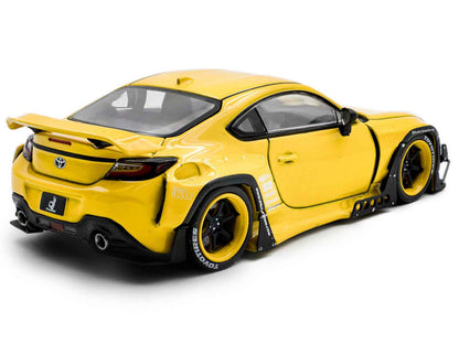 Solido Toyota Pandem GR86 1/43 Diecast — Yellow