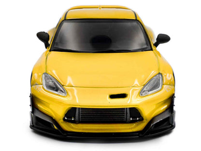 Solido Toyota Pandem GR86 1/43 Diecast — Yellow