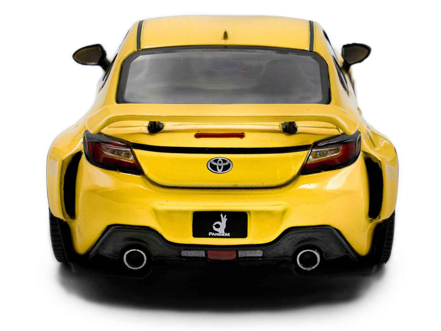 Solido Toyota Pandem GR86 1/43 Diecast — Yellow