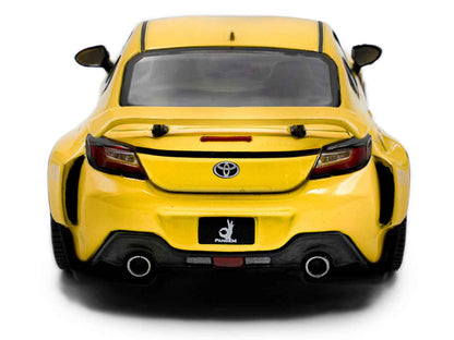 Solido Toyota Pandem GR86 1/43 Diecast — Yellow