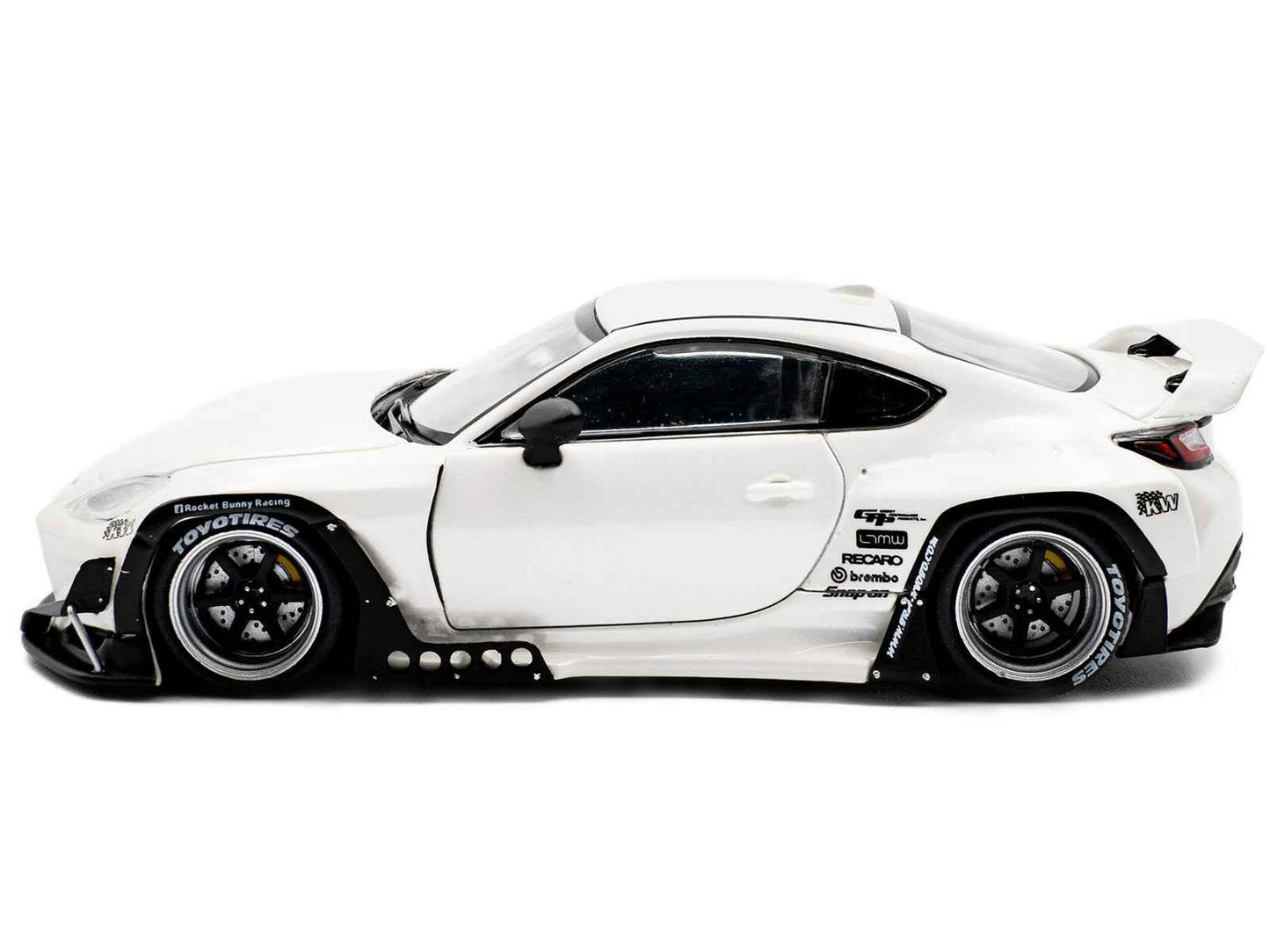 Solido Toyota Pandem GR86 1/43 Diecast — White Metallic