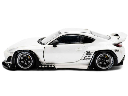 Solido Toyota Pandem GR86 1/43 Diecast — White Metallic