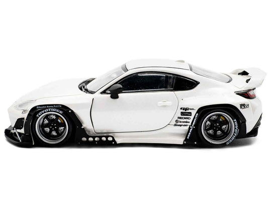 Solido Toyota Pandem GR86 1/43 Diecast — White Metallic