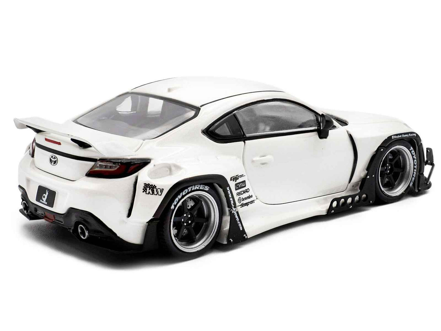 Solido Toyota Pandem GR86 1/43 Diecast — White Metallic