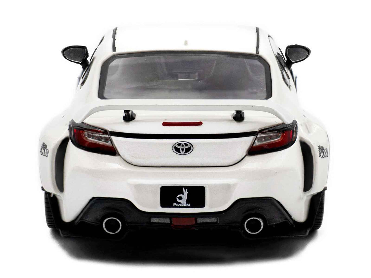 Solido Toyota Pandem GR86 1/43 Diecast — White Metallic