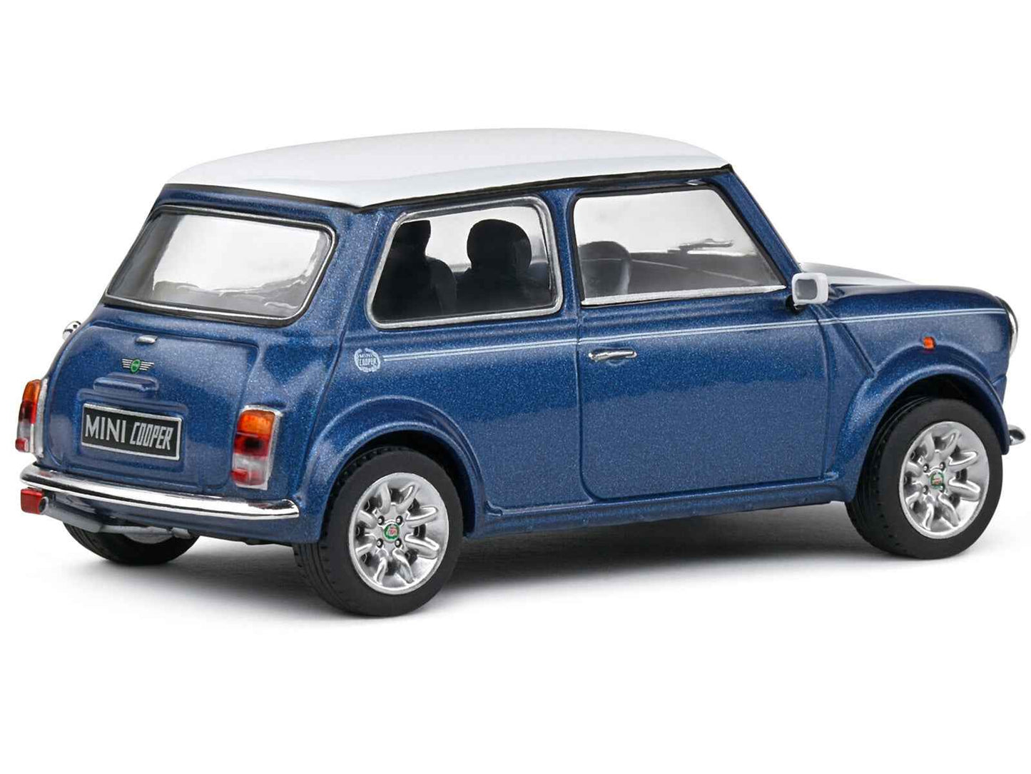 Solido Mini Cooper Sport 1/43 Diecast — Tahiti Blue