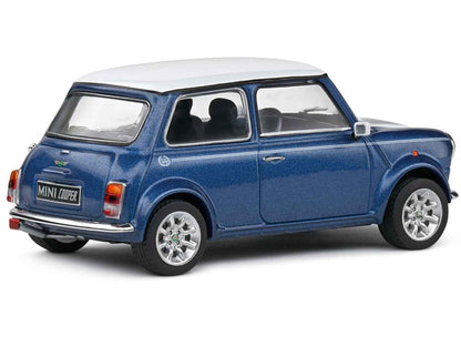 Solido Mini Cooper Sport 1/43 Diecast — Tahiti Blue