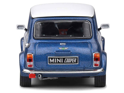 Solido Mini Cooper Sport 1/43 Diecast — Tahiti Blue