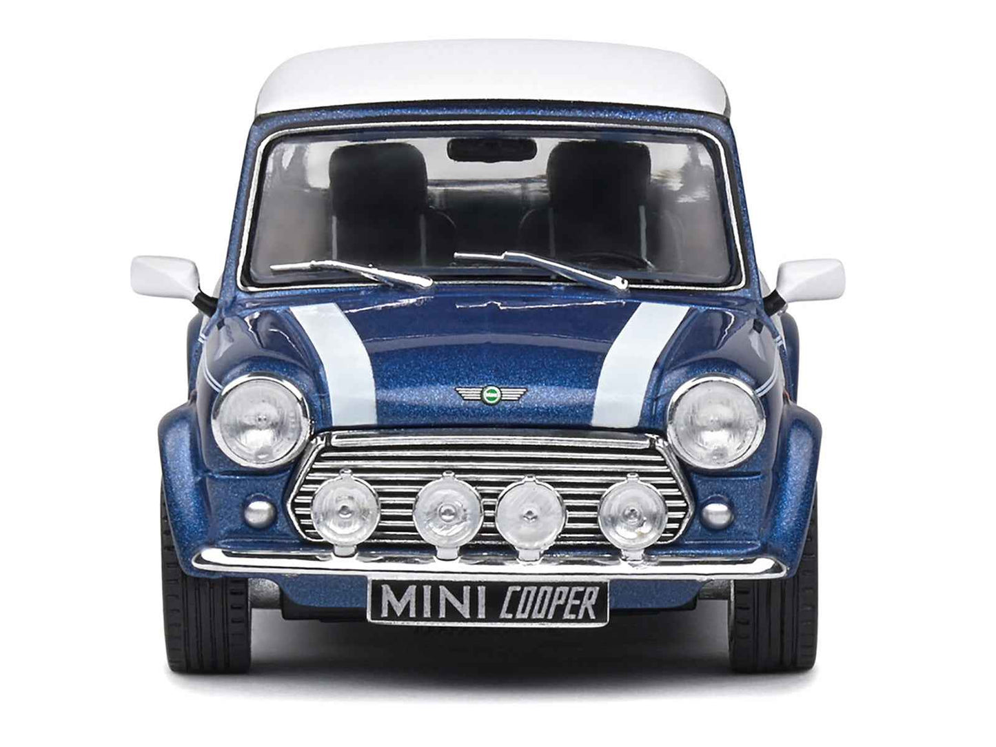 Solido Mini Cooper Sport 1/43 Diecast — Tahiti Blue