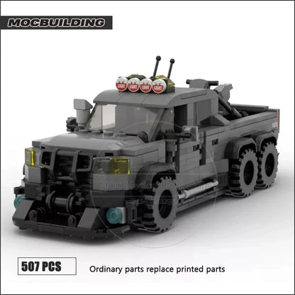 MOC Building Block Super Sports Car Champion Raptor Classic GT500 Vehicle Model Technology Bricks DIY Assembly Toy Xmas Gift
