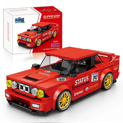 11 Types Speed Champions Car Hypercar Building Blocks MOC Construction Bricks Famous Sport Vehicle Toys Gift For Children Kids