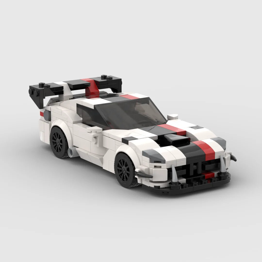 2024 Hot MOC Speed City Car Champion Racer Classic Supercar Building Blocks Brick Racing Super Technique Creative Garage DIY Set
