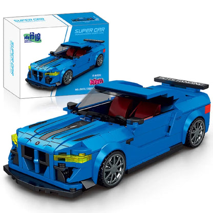11 Types Speed Champions Car Hypercar Building Blocks MOC Construction Bricks Famous Sport Vehicle Toys Gift For Children Kids