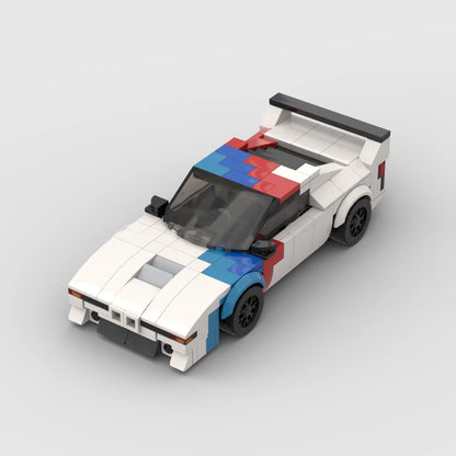 2024 Hot MOC Speed City Car Champion Racer Classic Supercar Building Blocks Brick Racing Super Technique Creative Garage DIY Set