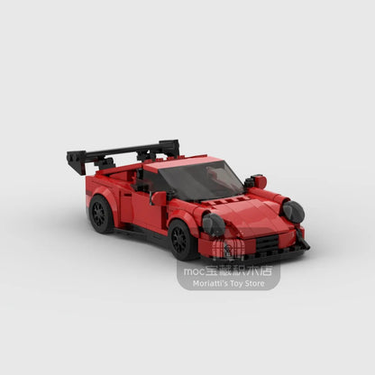2024 Hot MOC Speed City Car Champion Racer Classic Supercar Building Blocks Brick Racing Super Technique Creative Garage DIY Set