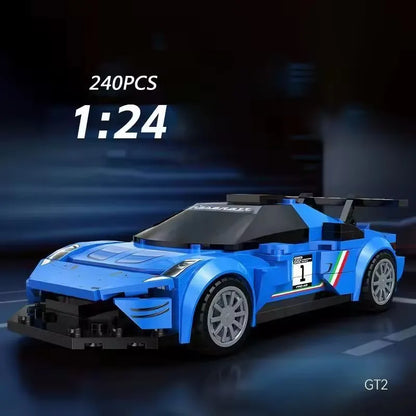 Masaverse 1:24 MOC GT2 Sports Car Blocks | LEGO-Compatible 787B Racer — Gift