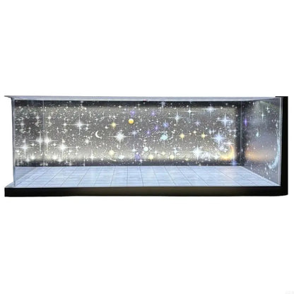 1:64 LED Diorama Display Garage | Diecast Scene Storage Case for Hot Wheels & Matchbox