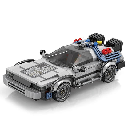 Masaverse 1:24 MOC "Back to the Future" DeLorean DMC-12 time machine | LEGO-Compatible — Boys Gift