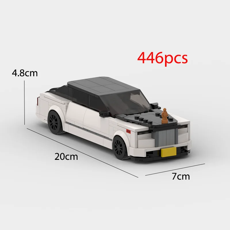 2024 Hot MOC Speed City Car Champion Racer Classic Supercar Building Blocks Brick Racing Super Technique Creative Garage DIY Set