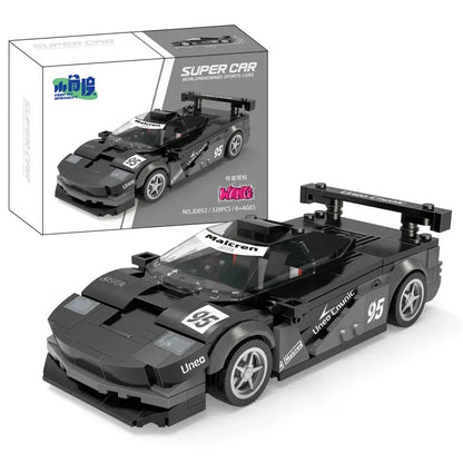 11 Types Speed Champions Car Hypercar Building Blocks MOC Construction Bricks Famous Sport Vehicle Toys Gift For Children Kids