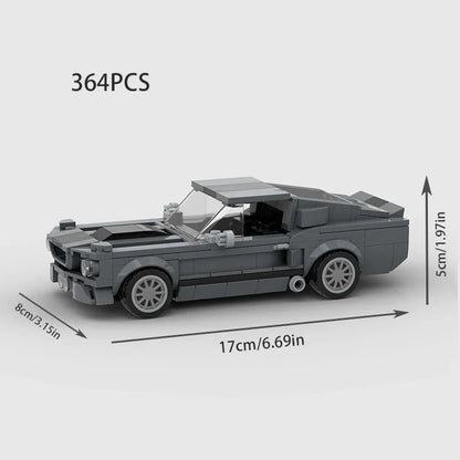 Masaverse MOC GT500 Supercar Building Blocks | 364-Piece LEGO-Compatible — Gift