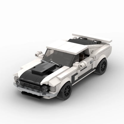 2024 Hot MOC Speed City Car Champion Racer Classic Supercar Building Blocks Brick Racing Super Technique Creative Garage DIY Set