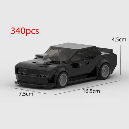 2024 Hot MOC Speed City Car Champion Racer Classic Supercar Building Blocks Brick Racing Super Technique Creative Garage DIY Set