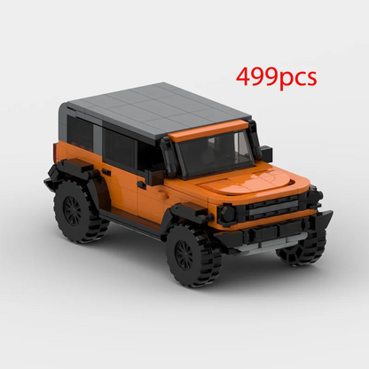 2024 Hot MOC Speed City Car Champion Racer Classic Supercar Building Blocks Brick Racing Super Technique Creative Garage DIY Set