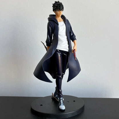 Sung Jin-Woo Anime Figure Solo Leveling Action Figurines Shadow King Desktop Collectible Display Toy