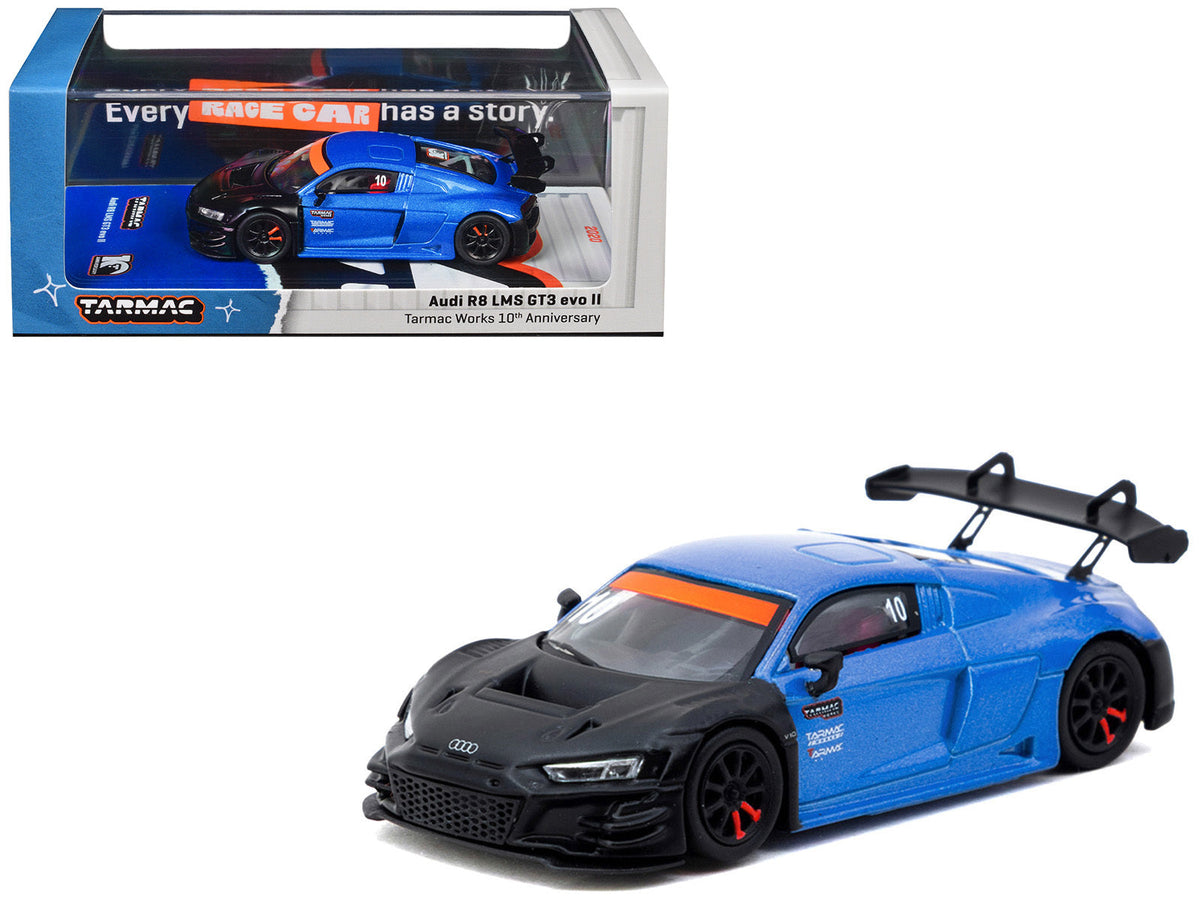 Tarmac Works Audi R8 LMS GT3 evo II #10 10th Anniversary 1:64