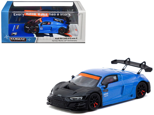 Tarmac Works Audi R8 LMS GT3 evo II #10 10th Anniversary 1:64