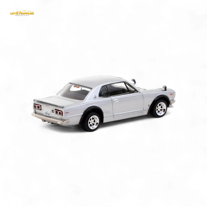 Tarmac Works Nissan Skyline 2000 GT-R Silver 1:64
