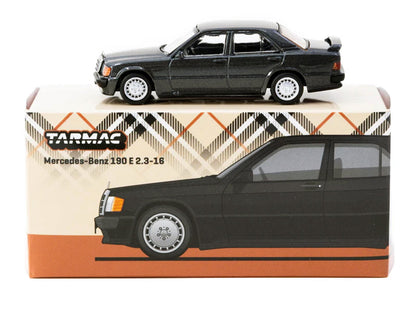 Tarmac Works Mercedes-Benz 190 E 2.3-16 Blue-Black Metallic 1:64