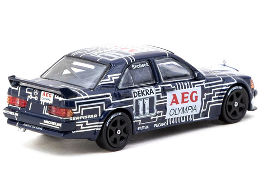Tarmac Works Mercedes-Benz 190 E 2.5-16 EVO 1 #11 Snobeck DTM 1989 1:64