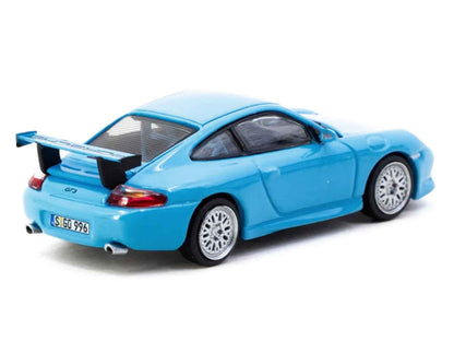 Tarmac Works Porsche 911 GT3 (996) Light Blue 1:64