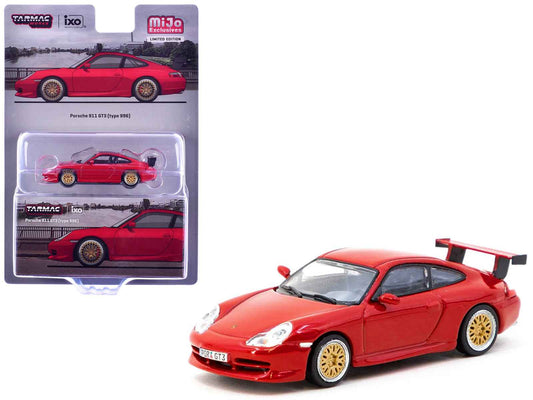 Tarmac Works Porsche 911 GT3 (996) Red 1:64
