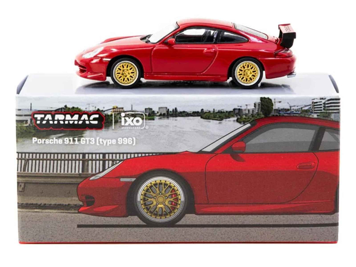 Tarmac Works Porsche 911 GT3 (996) Red 1:64