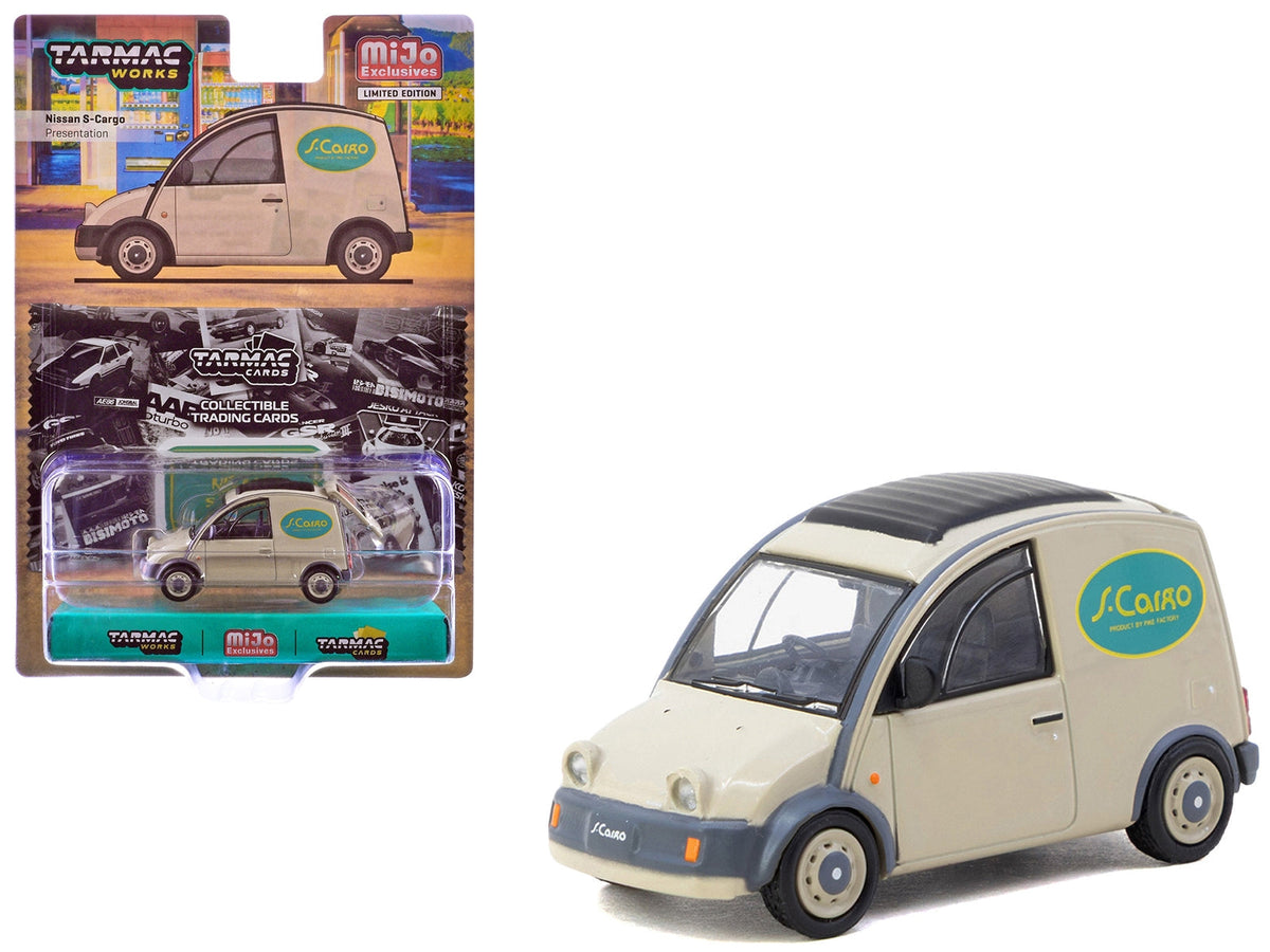 Tarmac Works Nissan S-Cargo Van Presentation Beige 1:64