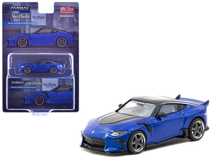 Tarmac Works Nissan VeilSide FFZ400 Fairlady Z Blue Metallic 1:64