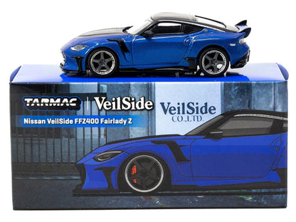 Tarmac Works Nissan VeilSide FFZ400 Fairlady Z Blue Metallic 1:64