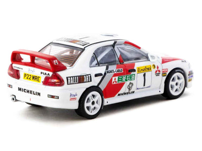 Tarmac Works Mitsubishi Lancer Evolution IV #1 Monte Carlo Rally 1997 1:64