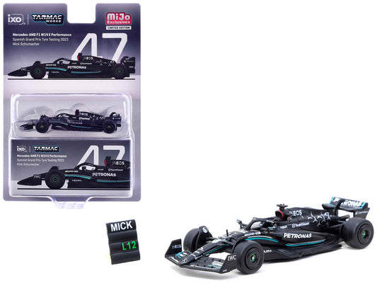 Tarmac Works Mercedes-AMG F1 W14 E Performance #47 Mick Schumacher 2023 1:64